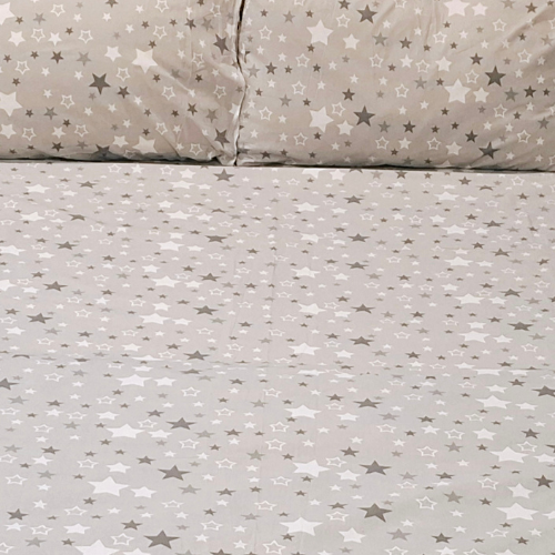 Seamless Stars Sea Green Bedsheet