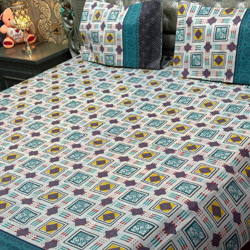 Ethinic Zinc Bedsheet
