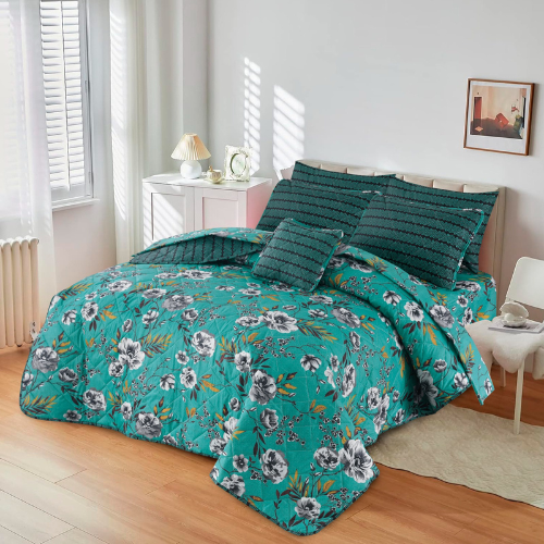 Green Seemless Comfort Set - 7pc