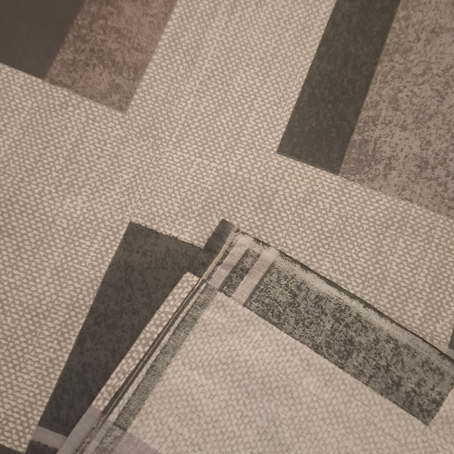 Abstract Black & White Bedsheet