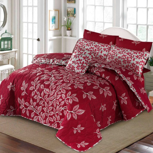 Valentine Red Comforter Set-7pc